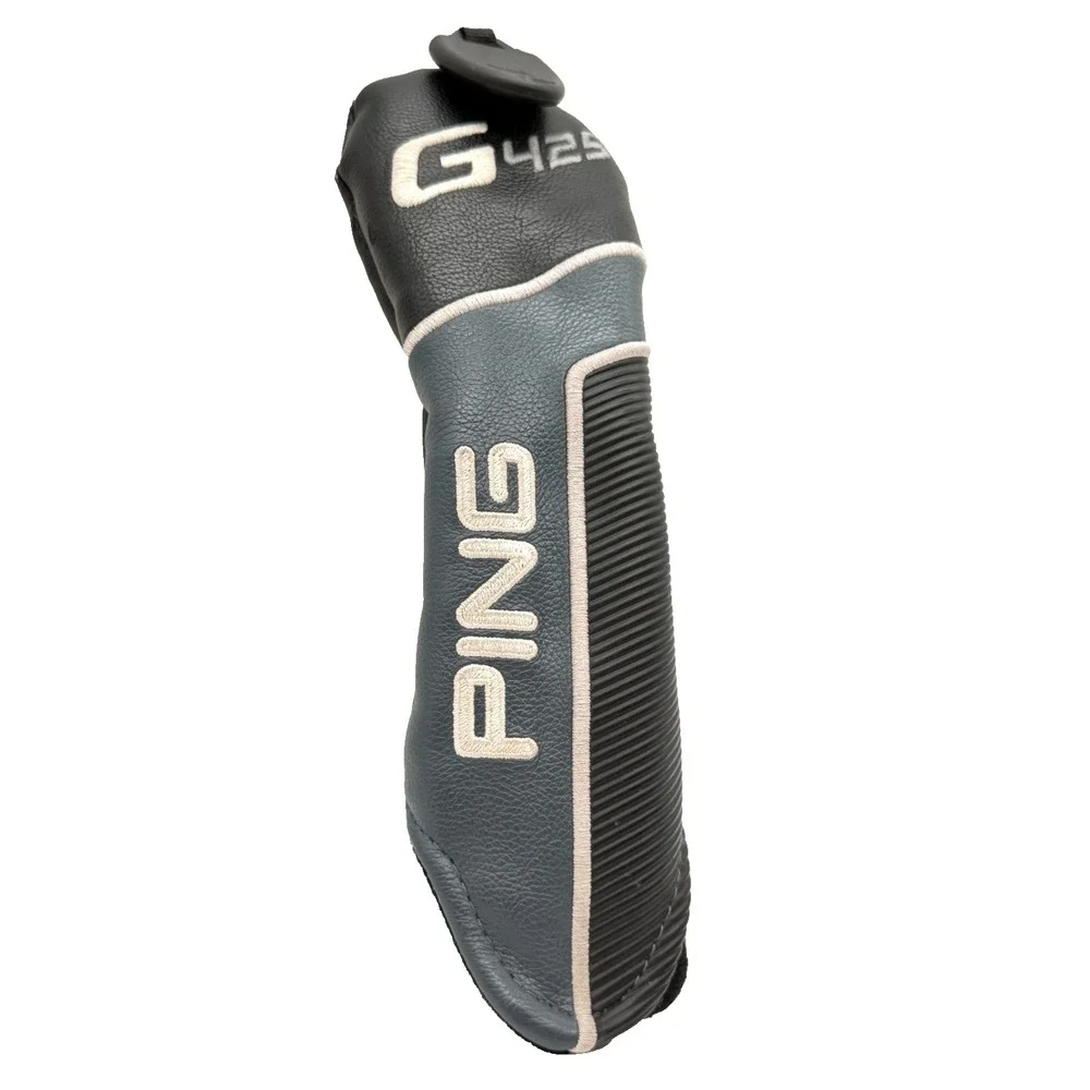 PING G425 Hybrid Golf Club Headcover - Black Grey - Adjustable Tag 2-7 OEM